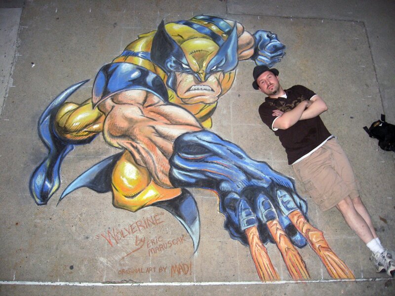 "Wolverine: Joe Maduriera Tribute Art" - Upstate NY Art Festival