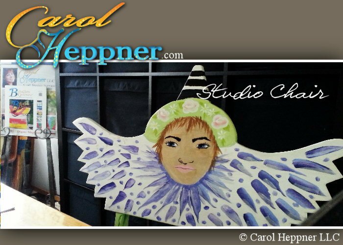 Studio chair by Carol Heppner LLC