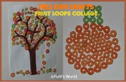 Froot Loops Fall Crafts