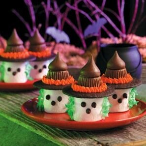 Marshmallow & Chocolate Witches