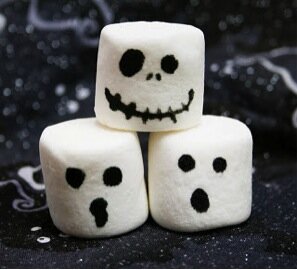 Marshmallow Ghosts