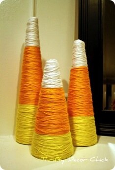 Yarn Candy Corn
